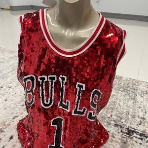 Sequin Bull’s jersey